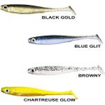 Ryuji Mister Shad Pearl White Glow 10 cm 7 gr Silikon Yem