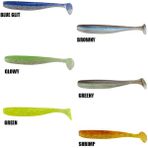Ryuji Slim Shaker 6 Adet Shrimp 10 cm Silikon Yem