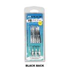 Ryuji V8 10CM 10GR Silikon Yem - BLACK BACK