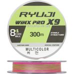 Ryuji Winx Pro X8+1 (X9) 300M Multicolor Örgü - İp Misina 0.20Mm 18Kg