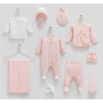 Ryze Çocuk TINY LACE 10LU HASTANE ÇIKIŞI - CARAMELL - ZK1911 - Pembe - 0 - 3 Ay - ZK1911-Pembe-0 - 3 Ay Pembe