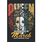 S Are Born in March Saying for Women - Birthday Girl Quote Nice: DOG JOURNAL - 6" x 9", 110 Pages: Lined Journal & Diary for Writing & Notes for Girls and Women, Memo Diary Subject Notebooks Planner.