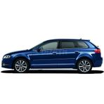 S Dizayn Audi A3 Krom Cam Çıtası 6 Prç 2004-2012