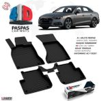 S-Dizayn Audi A4 B10 4D Havuzlu Paspas 2019 Üzeri A+ Kalite - Siyah