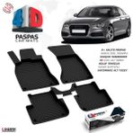 S-Dizayn Audi A6 4D Havuzlu Paspas 2011-2018 A+Kalite - Siyah