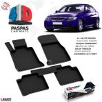 S-Dizayn Bmw 3 Serisi E90 4D Havuzlu Paspas 2005-2012 A+Kalite - Siyah