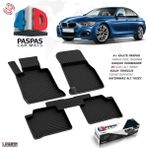 S-Dizayn Bmw 3 Serisi F30 4D Havuzlu Paspas 2011-2017 A+Kalite - Siyah
