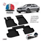 S Dizayn BMW 5 Serisi G30 4D Bej 2017 Üzeri Havuzlu Paspas