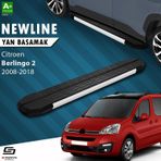 S Dizayn Citroen Berlingo 2 Newline Aluminyum 193 cm 2008-2018 Yan Basamak