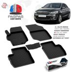 S-Dizayn Citroen C-Elysee 4D Havuzlu Paspas 2013-2017 A+ Kalite - Siyah