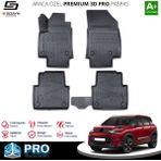 S-Dizayn Citroen C3 Aircross 3D Pro Havuzlu Paspas 2017 Üzeri A+ Kalite - Siyah