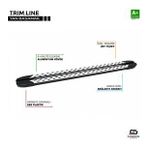 S-Dizayn Citroen Nemo TrimLine Gri Yan Basamak 177 Cm 2008 Üzeri