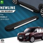 S-Dizayn Fiat Doblo 2 Newline Krom Yan Basamak 193 Cm 2010-2022