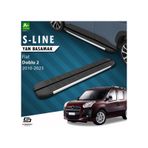S-dizayn Fiat Doblo 2 S-line Aluminyum Yan Basamak 193 Cm 2010-2022 A+ Kalite