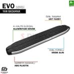 S-Dizayn Fıat Doblo 3 K.ş. 2023- 203 cm Evo Chrome Yan Basamak