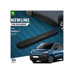 S-dizayn Fiat Doblo 3 Newline Siyah Yan Basamak 203 Cm 2023 Üzeri A+ Kalite