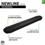 S-Dizayn Fıat Doblo K.ş. 2001-2010 183 cm Newline Siyah Yan Basamak