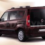 S Dizayn Fiat Doblo Krom Bagaj Camı Alt Çıtası 2010-2015