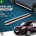 S-dizayn Fiat Doblo Oem Still Pro V1 Aluminyum Yan Basamak 183 Cm 2001-2010