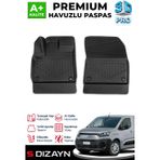 S-Dizayn Fiat Doblo Panelvan 3D Pro Havuzlu Paspas Ön 2'Li 2023 Üzeri A+ Kalite