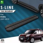 S-Dizayn Fiat Doblo S-Line Siyah Yan Basamak 183 cm 2001-2010 A+ Kalite