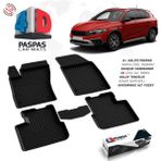 S-Dizayn Fiat Egea Cross 4D Havuzlu Paspas 2020 Üzeri A+ Kalite - Siyah