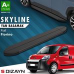 S-Dizayn Fiat Fiorino Skyline Siyah Yan Basamak 173 Cm 2008 Üzeri A+ Kalite
