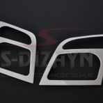S Dizayn Ford Connect Krom Far Çerçevesi 2 Prç 2002-2009