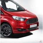 S-Dizayn Ford Courier Krom Ön Tampon Çıta 2 Prç 2014-2017