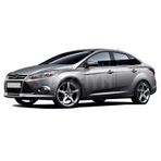 S-Dizayn Ford Focus 3 SD Krom Cam Çıtası 8 Prç 2011-2018