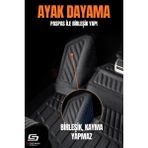 S-Dizayn Ford Focus 4 3D Pro Havuzlu Paspas 2019 Üzeri A+ Kalite - Siyah