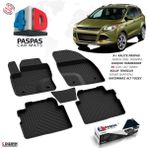 S-Dizayn Ford Kuga 2 4D Havuzlu Paspas 2013-2019 A+ Kalite - Siyah