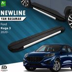 S Dizayn Ford Kuga 3 Newline Krom 183 cm 2020 Üzeri Yan Basamak