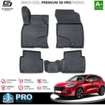 S-Dizayn Ford Kuga 3D Pro Havuzlu Paspas 2019 Üzeri A+ Kalite - Siyah