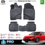S-Dizayn Honda Civic 3D Pro Havuzlu Paspas 2021 Üzeri A+ Kalite - Siyah