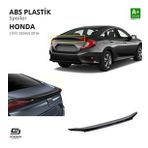 S-Dizayn Honda Civic Fc5 Abs Plastik Spoiler Parlak Siyah 2016-2021 A+Kalite