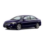 S Dizayn Honda Civic Krom Cam Çıtası 6 Prç 2006-2012