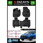 S-Dizayn Honda Hr-V 3D Pro Havuzlu Paspas 2021 Üzeri A+ Kalite 3DS-SDZ139 - Siyah