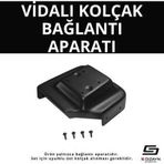 S-Dizayn Hyundai i20 ABS Vidalı Kol Dayama Kolçak Alt Adaptör 2014-2020 A+Kalite