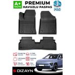 S-Dizayn Hyundai Kona Elektrikli 3D Pro Havuzlu Paspas 2024 Üzeri A+ Kalite - Siyah