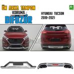 S-dizayn Hyundai Tucson Ön Ve Arka Tampon Koruma Difüzör Seti 2019-2021 A+ Kalite