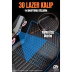 S-Dizayn Kia Rio 3D Pro Havuzlu Paspas 2017-2023 A+ Kalite - Siyah