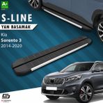 S-dizayn Kia Sorento 3 S-line Aluminyum Yan Basamak 183 Cm 2014-2020 A+ Kalite