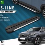 S-Dizayn Kia Sorento 3 S-Line Aluminyum Yan Basamak 183 Cm 2014-2020