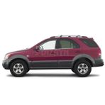 S Dizayn Kia Sorento Krom Cam Çıtası 4 Prç 2002-2009