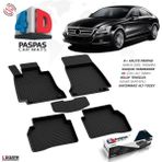 S-Dizayn Mercedes Cls C218 4d Havuzlu Paspas 2010-2018 A+Kalite - Siyah