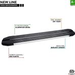 S-dizayn Nissan Qashqai 2 Newline Aluminyum Yan Basamak 173 Cm 2014-2021
