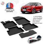 S-Dizayn Nissan Qashqai 3 E-Power Elektrikli 4D Havuzlu Paspas 2021-2024 A+Kalite - Siyah