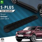 S-Dizayn Nissan Qashqai S-Plus Siyah Yan Basamak 173 cm 2007-2014 A+ Kalite
