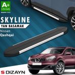 S-Dizayn Nissan Qashqai Skyline Aluminyum Yan Basamak 173 cm 2007-2014 A+ Kalite